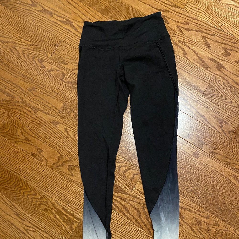 Victoria Secret leggings with mesh bottoms